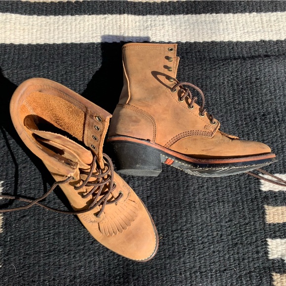 DD Tuff Kiltie Lace Up Boots - Picture 11 of 14